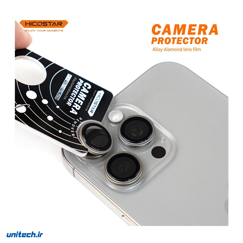 محافظ لنز رینگی هایکو استار آیفون iPhone 17 Pro  17 Pro Max6